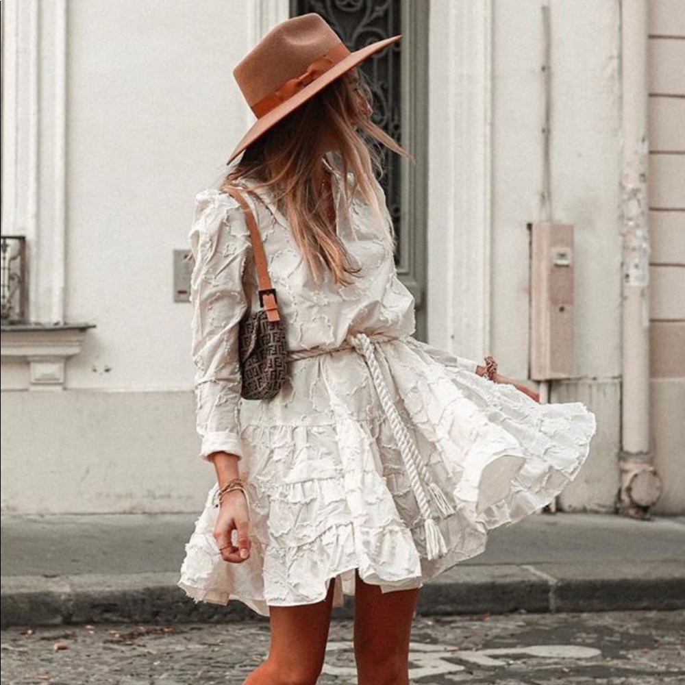 White dress